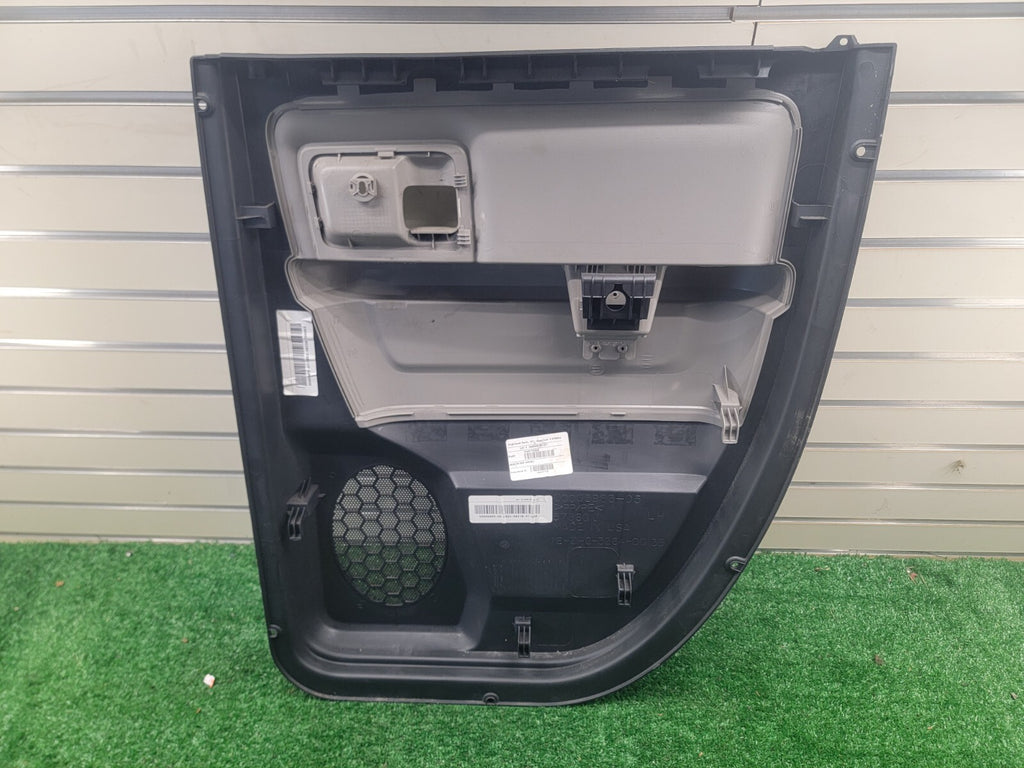🔥13-18 DODGE RAM 1500 REAR LEFT SIDE INTERIROR DOOR PANEL COVER TRIM OEM BLACK
