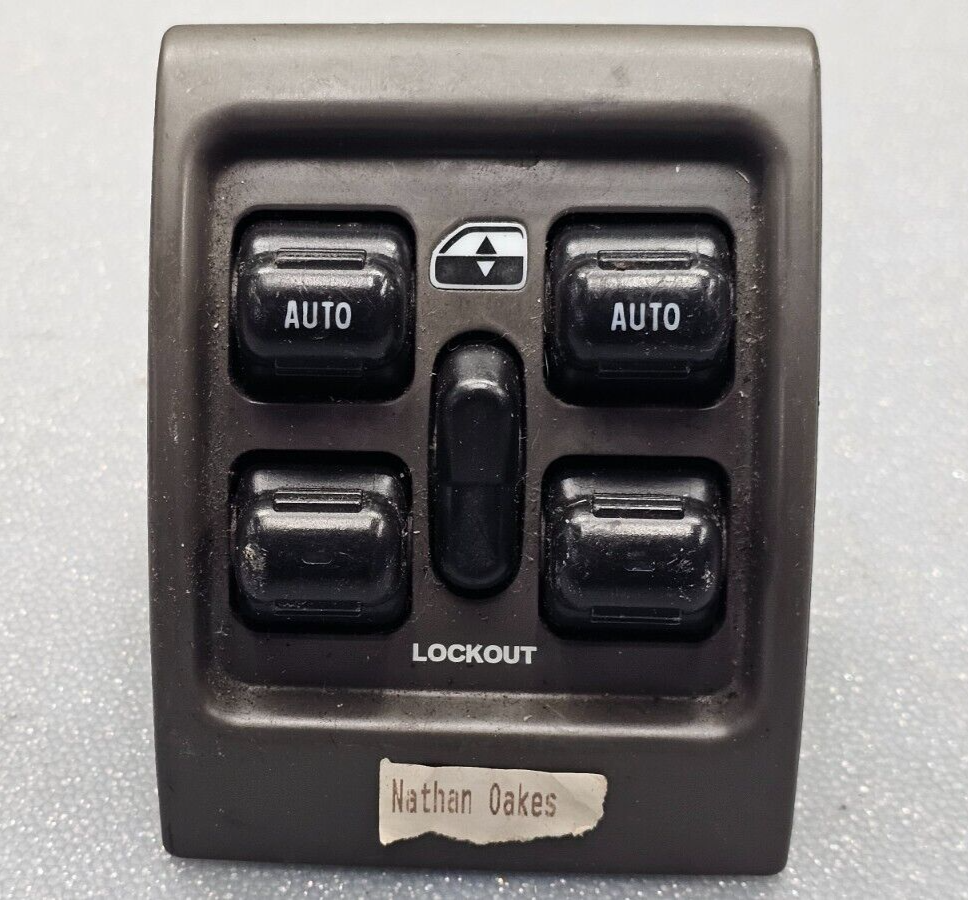🔥01-05 Chrysler PT Cruiser Left Driver Master Window Power Switch Dark Tan WS14