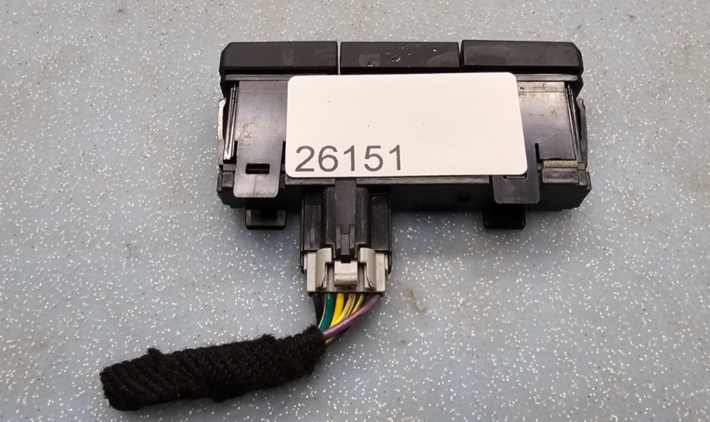 09-12 Ford F150 Dash TCS Traction Hazard Passenger Bag Off Flasher Light Switch