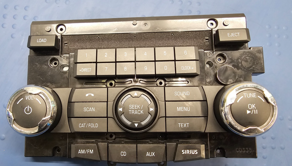 🔥10-12 Fusion Milan AM FM Radio Stereo Climate Control Trim Panel Bezel