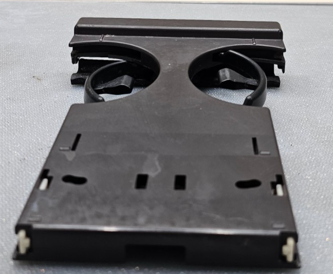 🔥96-99 TOYOTA 4RUNNER Front Center Dash Cup Drink Holder Folding Middle BLACK