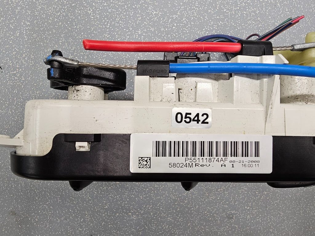 07-09 Patriot Compass Caliber Dash Heater Climate Temperatur Control Conditioner