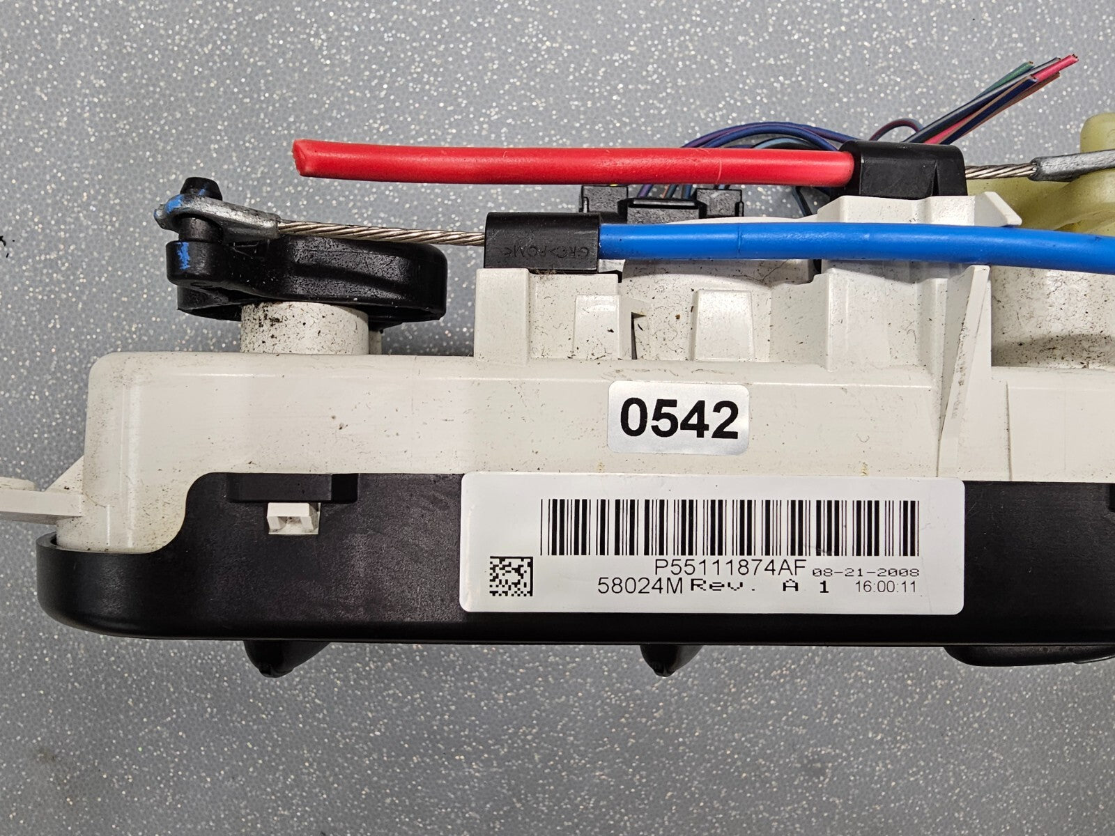 07-09 Patriot Compass Caliber Dash Heater Climate Temperatur Control Conditioner