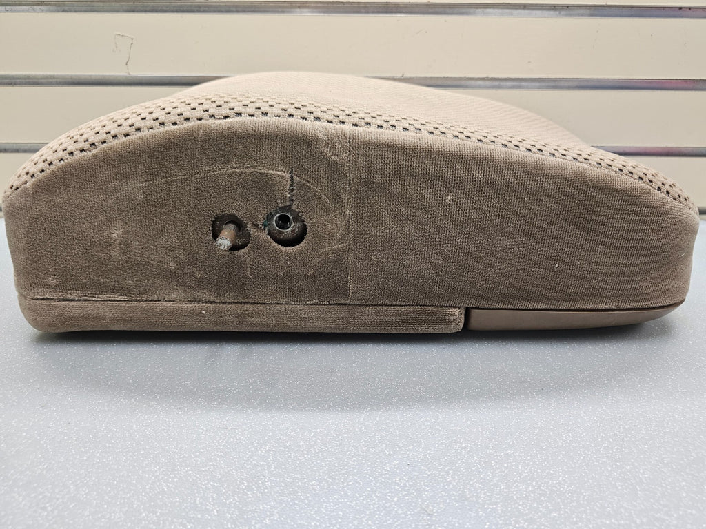 97-03 Ford F150 Center Console JUMPSEAT Armrest Cloth/Leather Cup holder TAN JS6