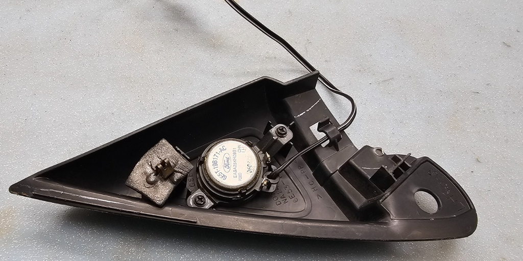 🔥2006–2012 Ford Fusion Left Driver LH Door Tweeter Speaker w/Cover Black