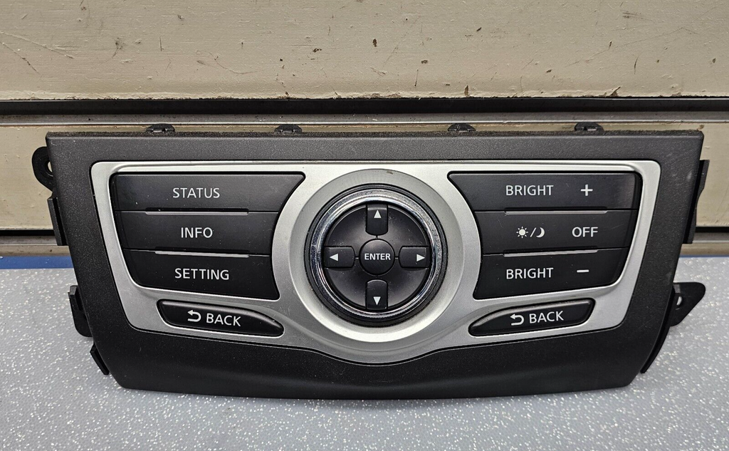09-14 Nissan Murano Front Dash AC Heater Temperature Climate Control Conditioner