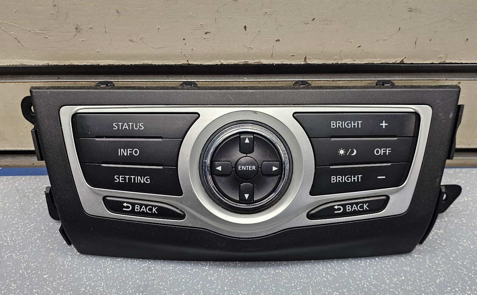 09-14 Nissan Murano Front Dash AC Heater Temperature Climate Control Conditioner