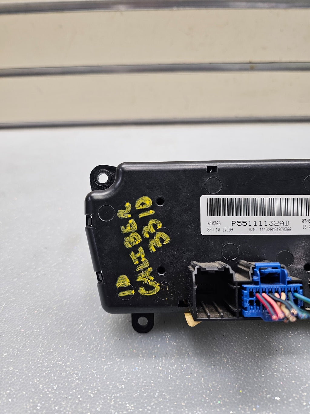 07-12Dodge Compass Chrysler AC Heater Temperature ClimateControl Module Panel/DC