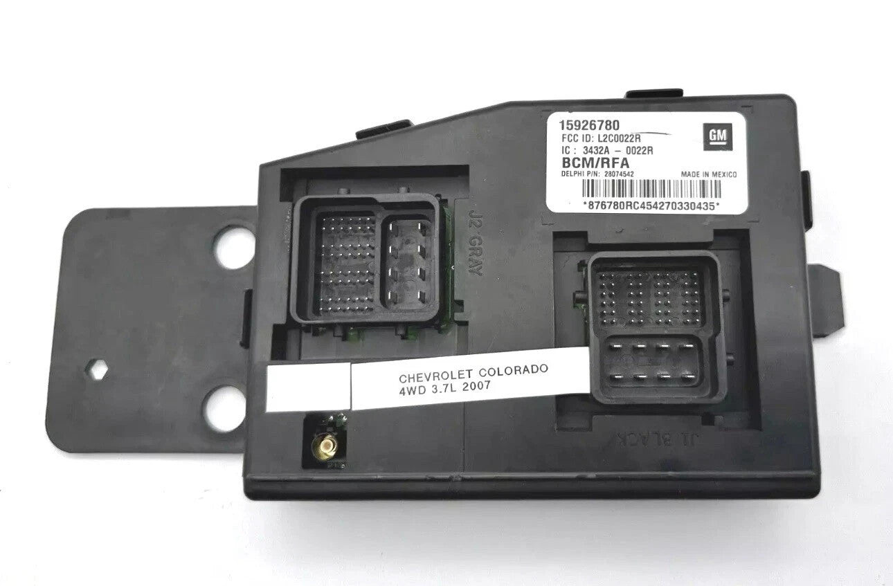 🔥 07-08 CHEVY COLORADO GMC CANYON HUMMER H3 BCM BCU BODY CONTROL MODULE