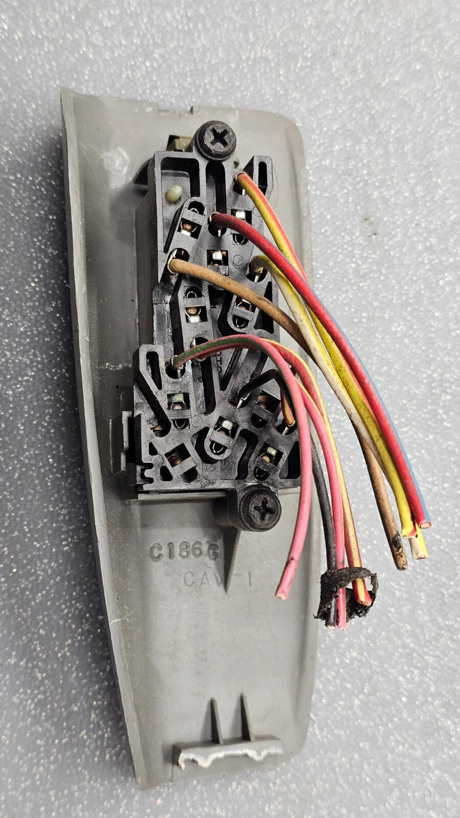 03-08 Ford  E150 E250 Front Right Passenger Door Mirror Window Lock Switch Gray