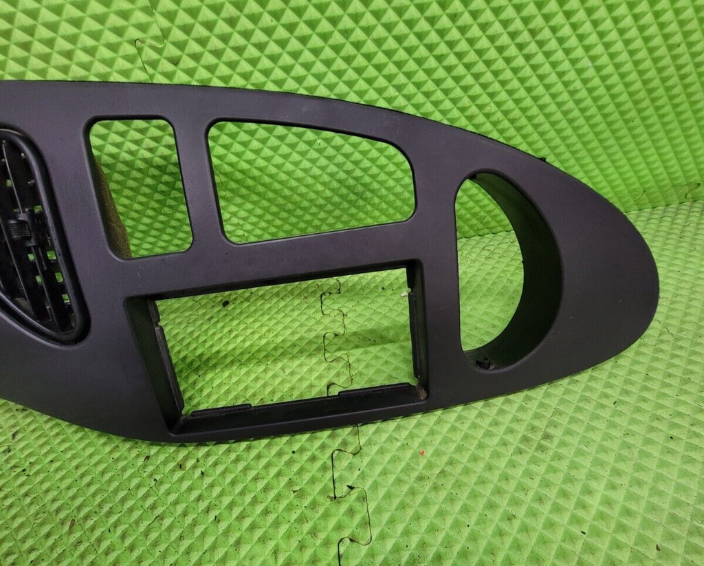 🔥97-03 Ford E-150 Econoline Dash Gauge Cluster Bezel Climate Radio Trim Black