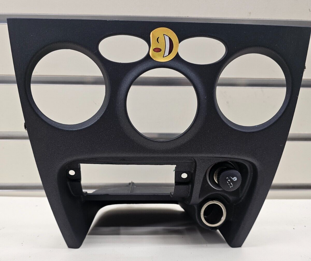 🔥01-06 Santa Fe Dash Temperature Climate control Heater Air Filter Bezel Black
