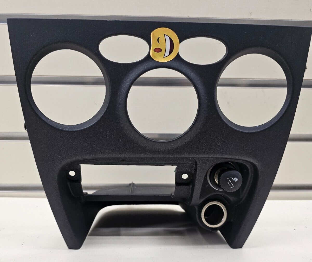 🔥01-06 Santa Fe Dash Temperature Climate control Heater Air Filter Bezel Black