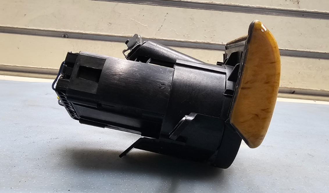 🔥02-09 Audi A4 A4 QUATRO S4 Headlight Control Switch W/ Trim OEM WOOD BLACK