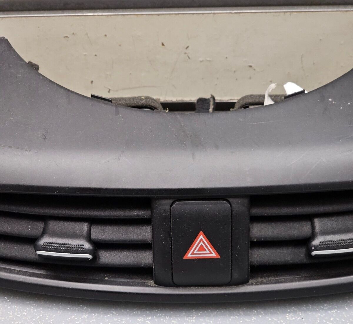 🔥14-19 KIA SOUL CENTER UPPER DASH AIR VENT HEATER CONDITIONING TRIM PANEL BLACK