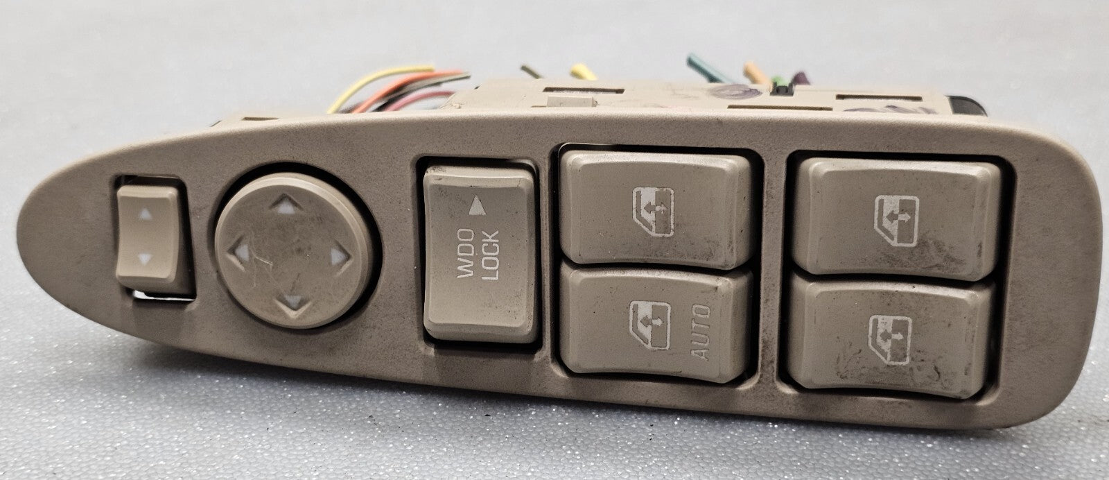 🔥02-07 Rendezvous Impala Left Driver Master Power Window Door Switch Lock Tan
