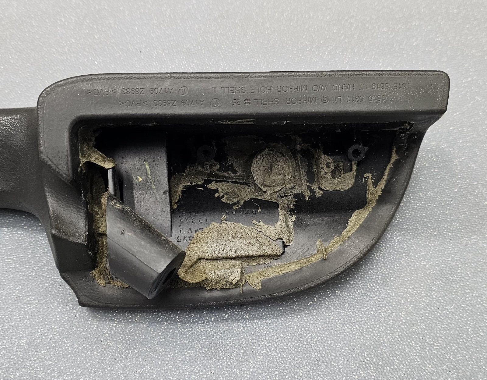 🔥02-09 TRAILBLAZER Door Panel ARMREST Pull Handle Front LEFT Driver Dk GRAY H4