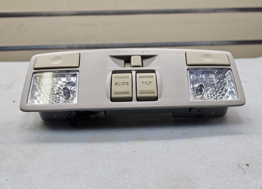 🔥04-09 MAZDA 3 6 RX8 CX-7 OVERHEAD ROOF CONSOLE DOME MAP LIGHT LAMP STORAGE TAN
