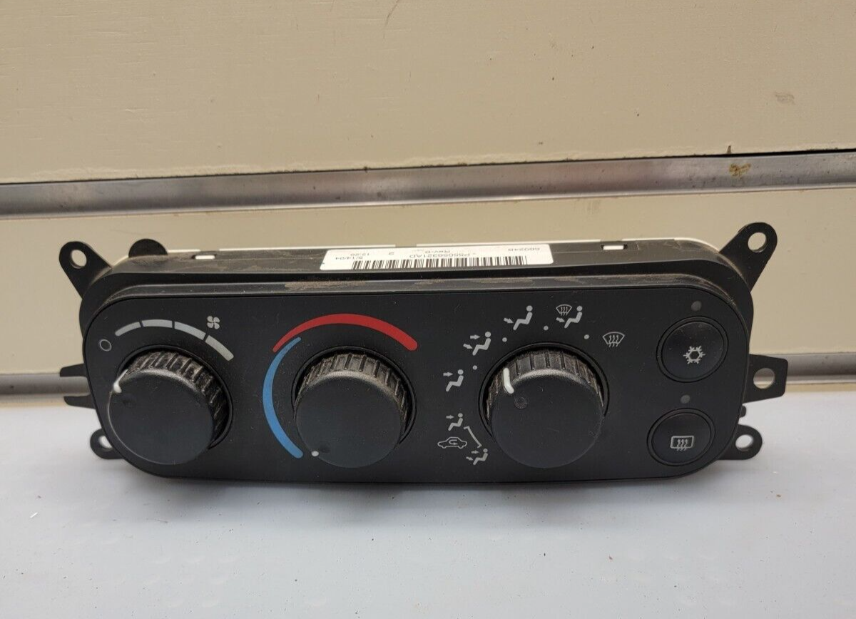 🔥02-05 Dodge RAM 1500 2500 Heater A/C Climate CONTROL Unite/Manual 1 Button