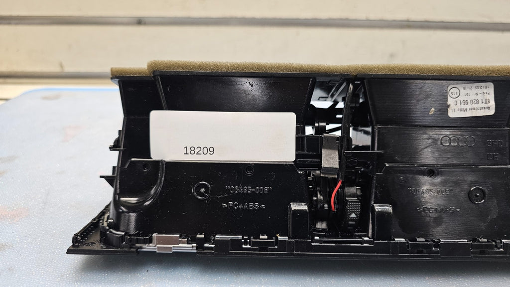 09-12 Audi A4 S4 A5 Center Dash AC Air Vent Heater Conditioner Instrument Black