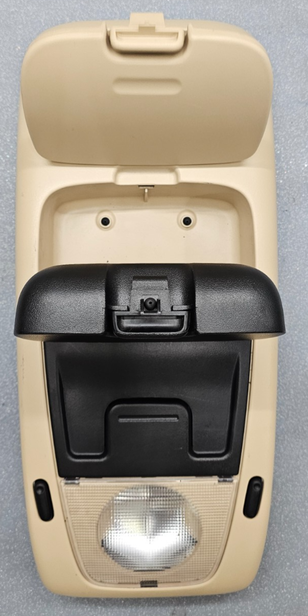 🔥02-10 Explorer Mountaineer Overhead Console Dome Map Light Lamp Storage TAN