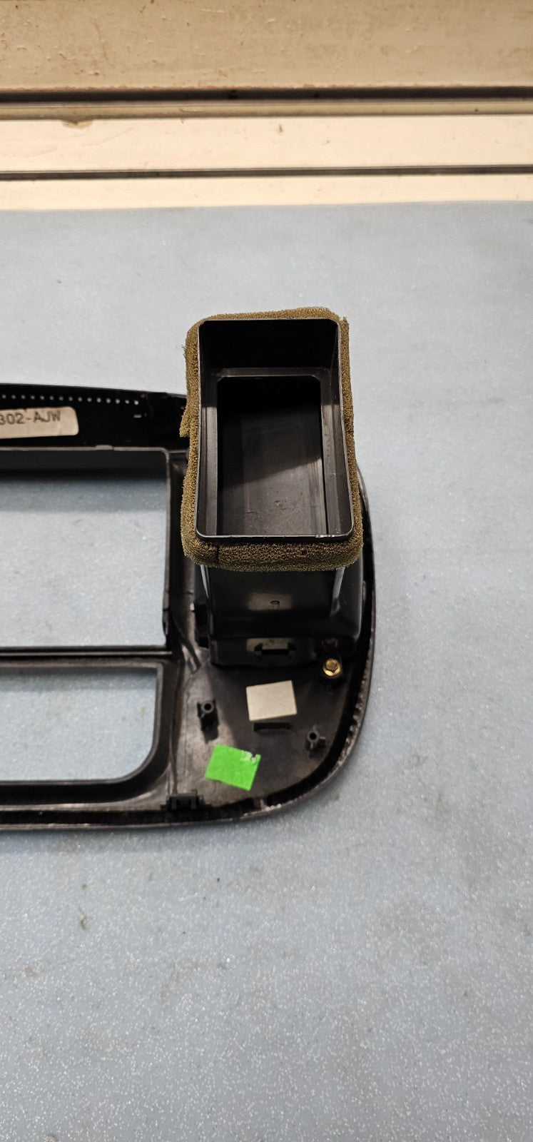 🔥97-03 Ford F150 Dash FM Radio Climate Trim Stereo BEZEL Panel DK GRAY B1