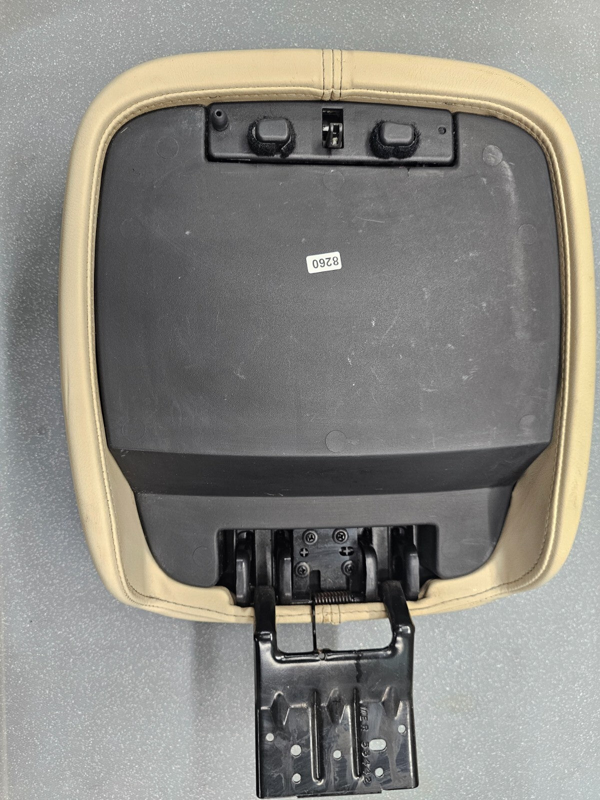 🔥07-08 CADILLAC ESCALADE ESV CENTER FLOOR CONSOLE ARM REST PANEL LIGHT TAN OEM