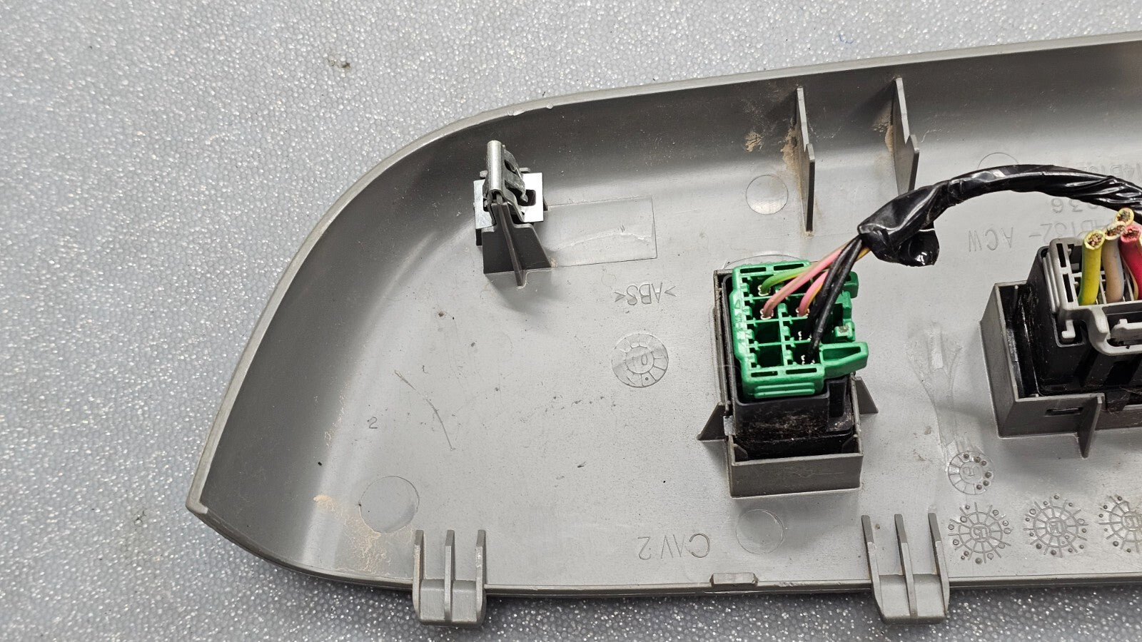 🔥04-08 Ford F150 Right Passenger Power Window 2 Door Switch Control Gray WS24
