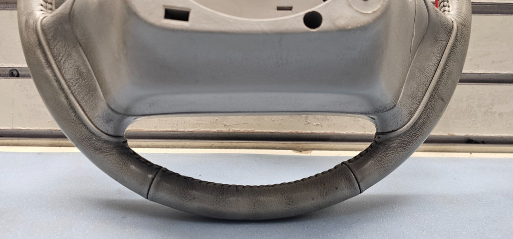 🔥98-04 Grand Marquis Crown Victoria Town Car Driver Steering Wheel Leather GRAY