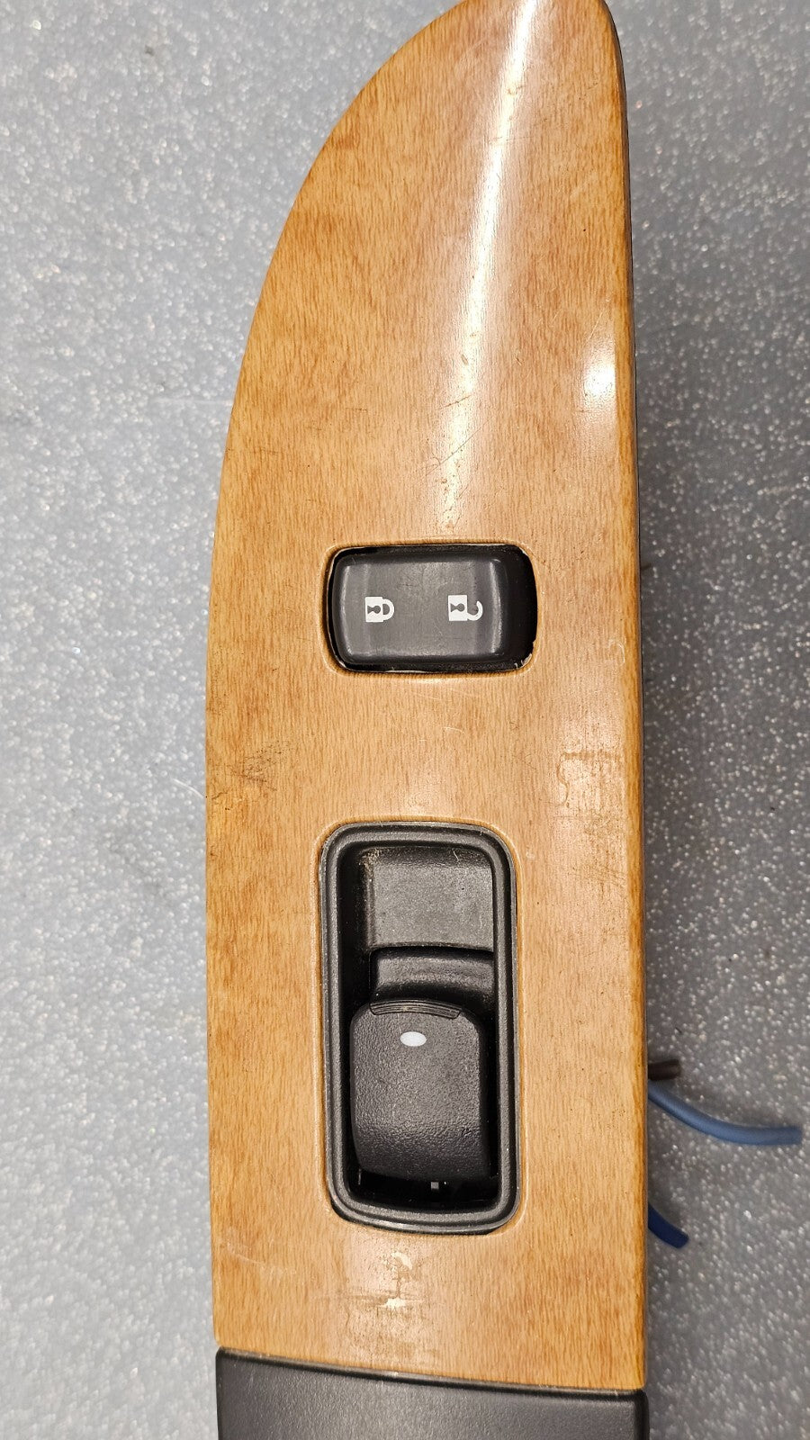 🔥 95-07 BUICK SATURN RELAY RIGHT PASSENGER POWER WINDOW SWITCH WOOD