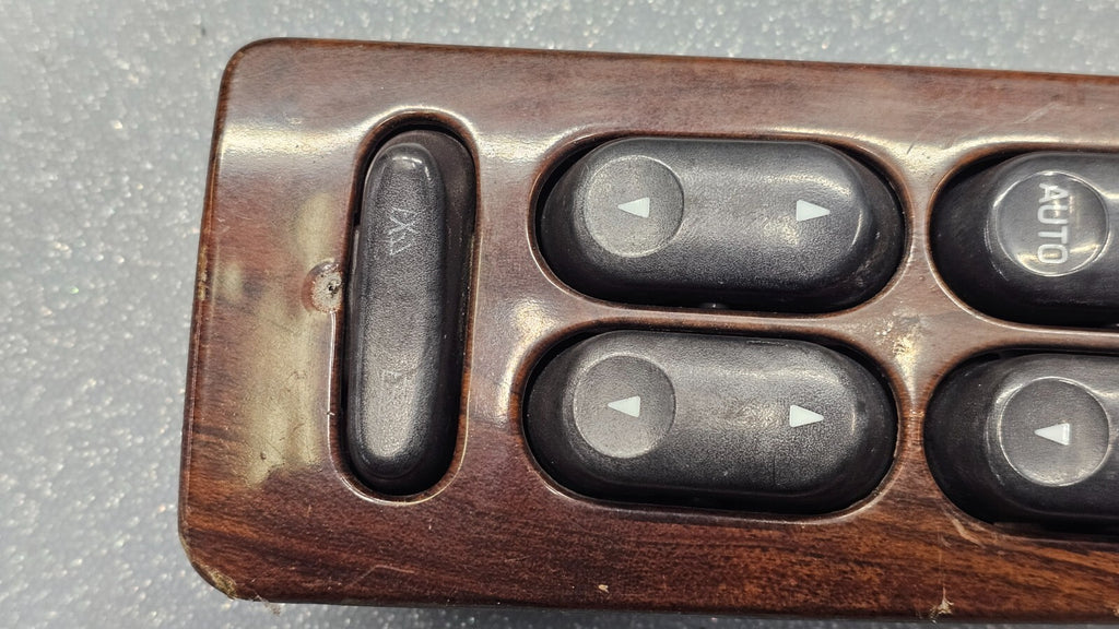 🔥00-07 Ford Taurus Left Driver Door Master Power Window Switch Assembly Wood