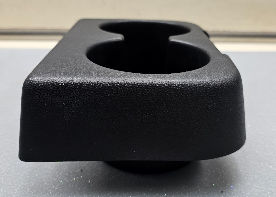 🔥08-12 Ford Escape Rear Center Console Dual Cup Drink Holder Black OEM