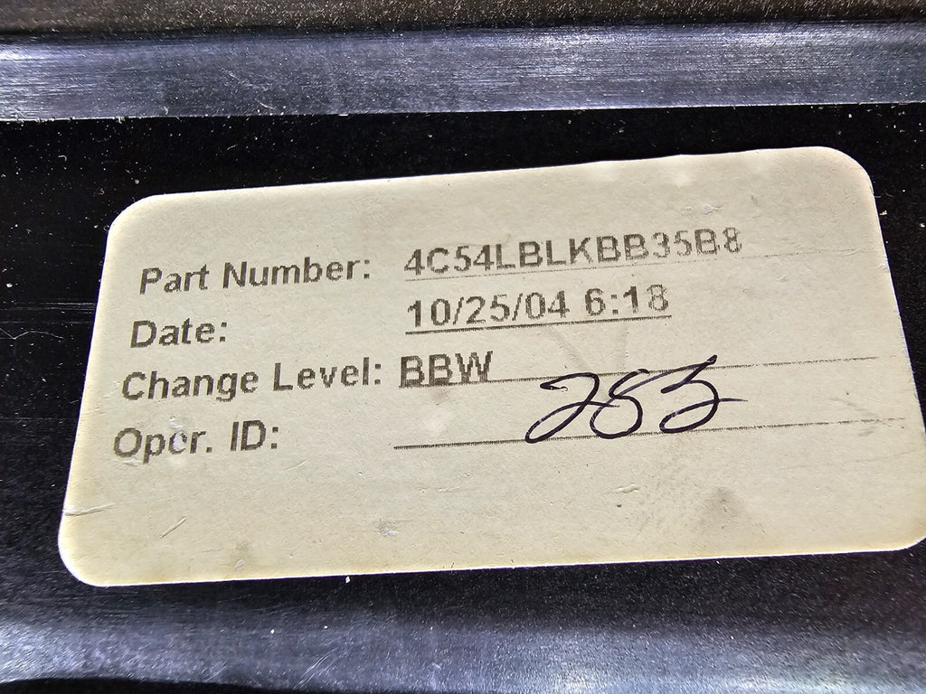 🔥03-05 Lincoln Aviator Radio Navigation Door Dash Trim Bezel Silver Granite B79
