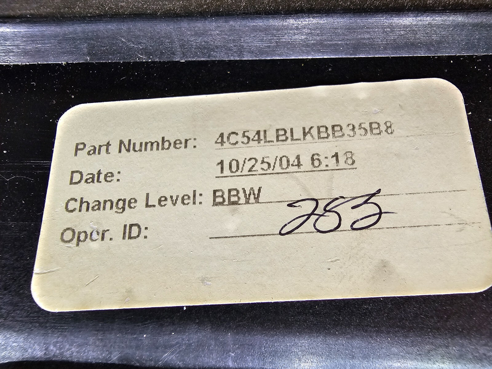 🔥03-05 Lincoln Aviator Radio Navigation Door Dash Trim Bezel Silver Granite B79