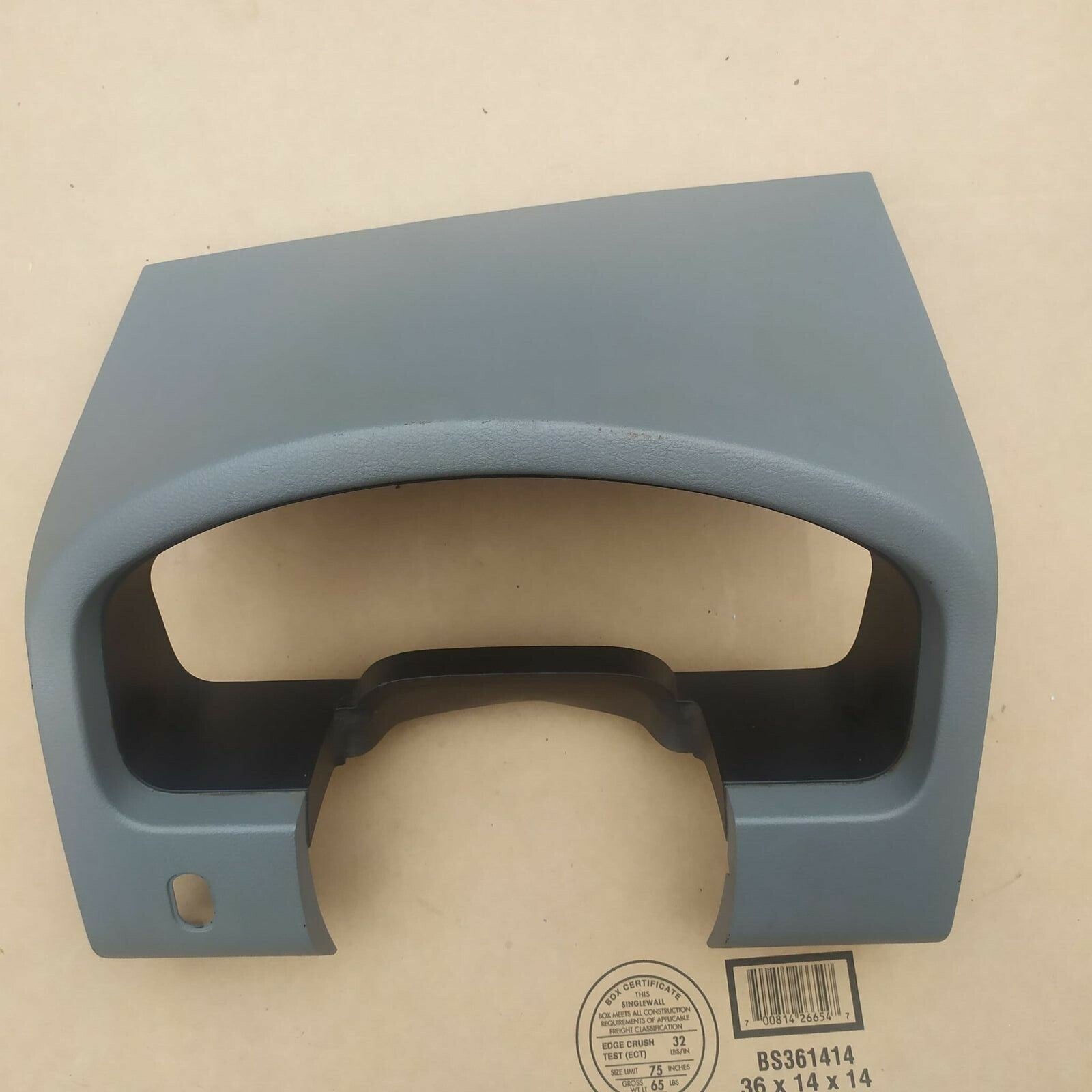 04-08Ford F-150 Dash Instrument CLUSTER Bezel Speedo Gauge Trim w/Switch GRAYC14