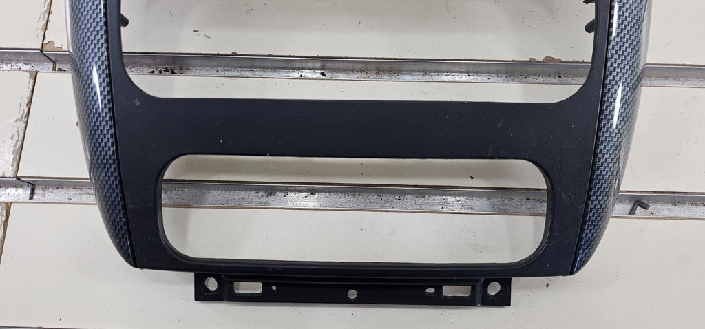 🔥01-07 Dodge Caravan Town & Country dash radio climate TRIM bezel carbon fiber