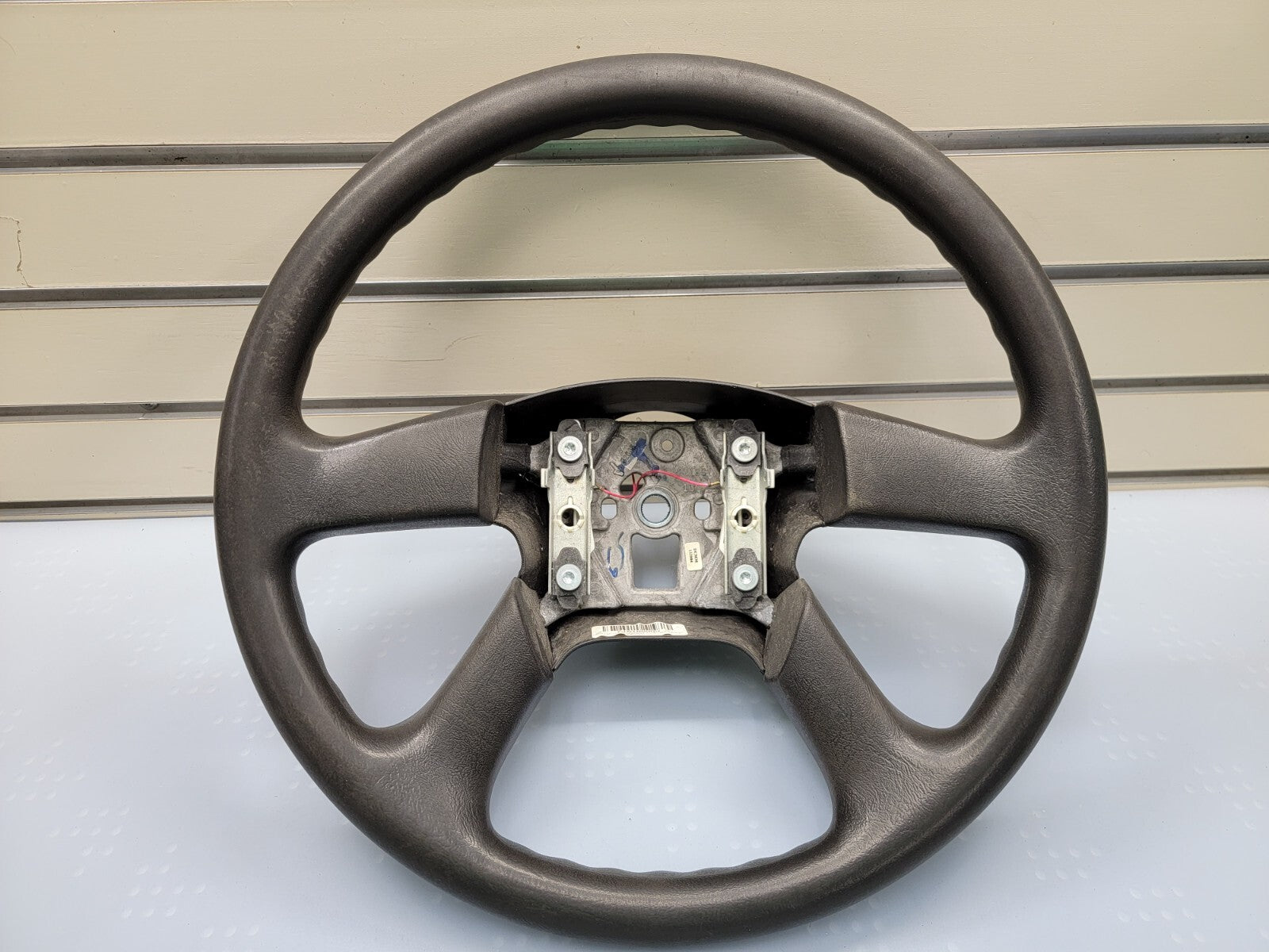 🔥03-06 SILVERADO SIERRA YUKON TAHOE SUBURBAN STEERING WHEEL LEATHER BLACK