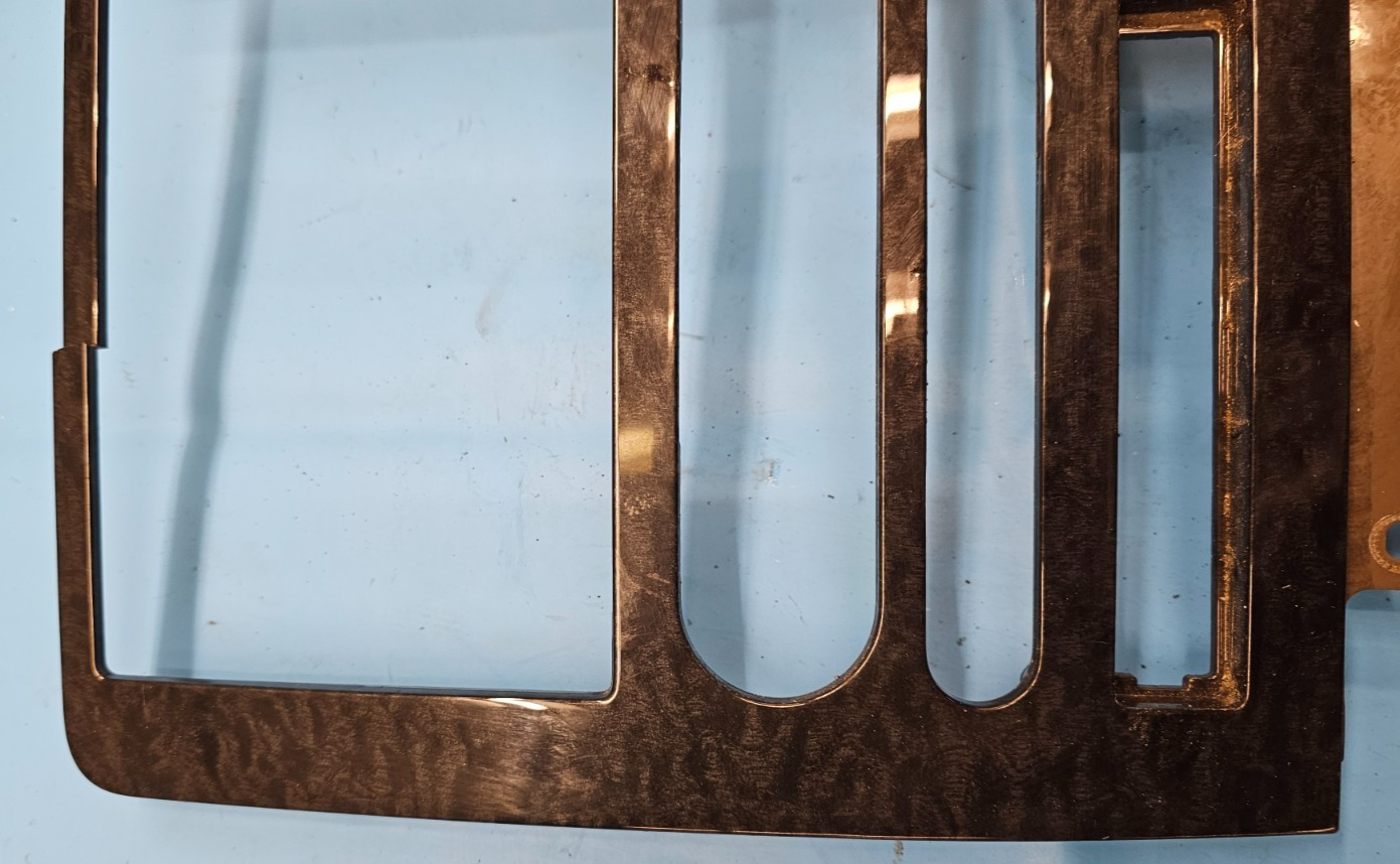 🔥08-09 Taurus Sable Center Dash FM Radio Stereo Climate Bezel Trim Panel Wood