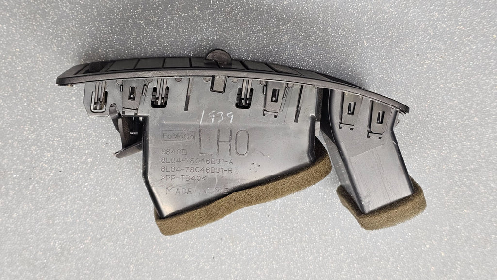🔥08-12 Ford Escape Dash Left Driver Master Air Vent A/C AC Heater Panel Black