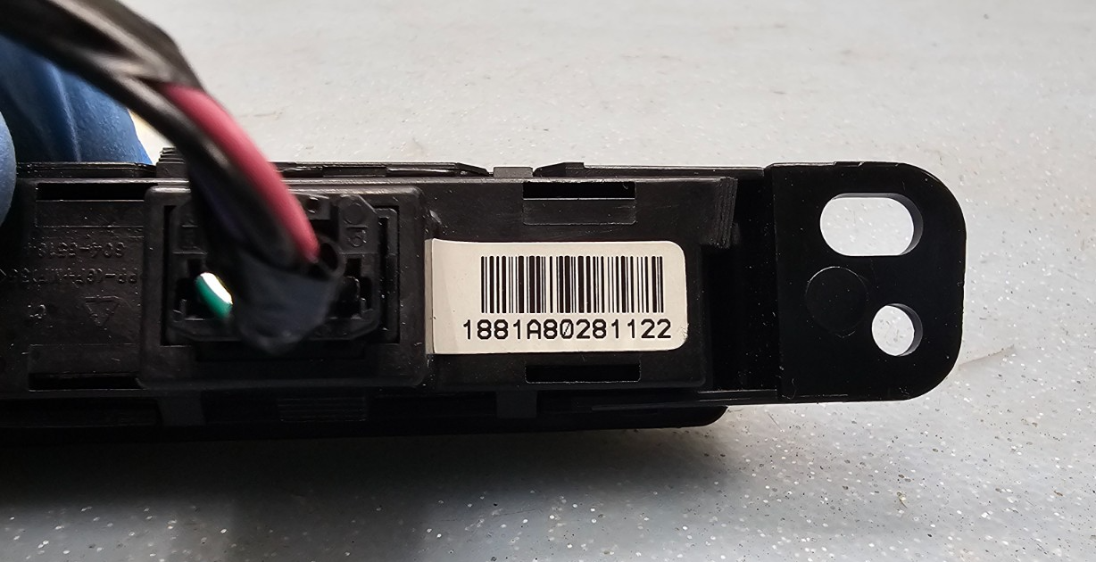 09-12 Chevrolet Traverse Center Dash Panel Hazard Control Switch Unit OEM SW55