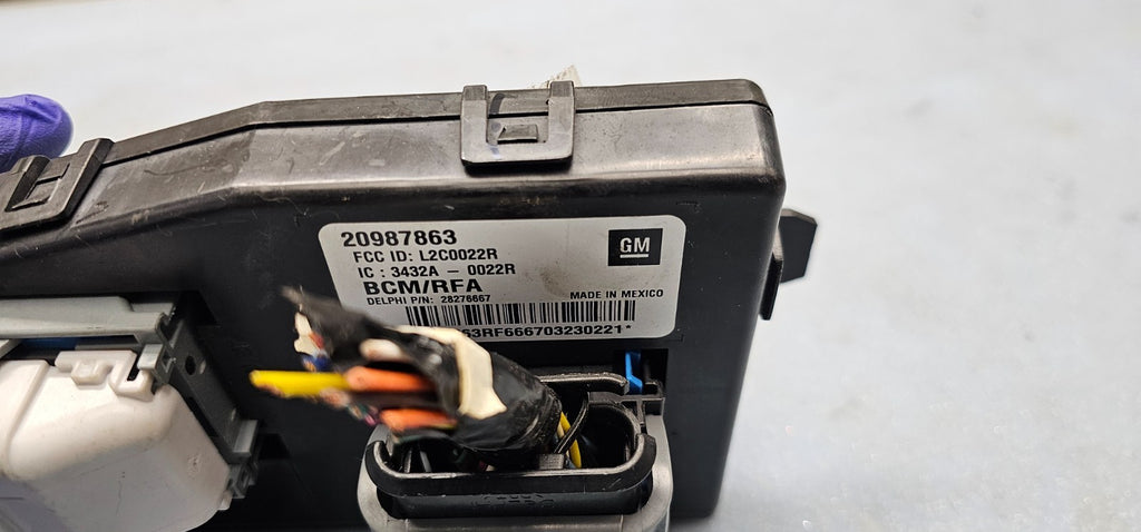 🔥09-12 Chevy Colorado GMC Canyon Body Control Module BCM Keyless Entry Assembly