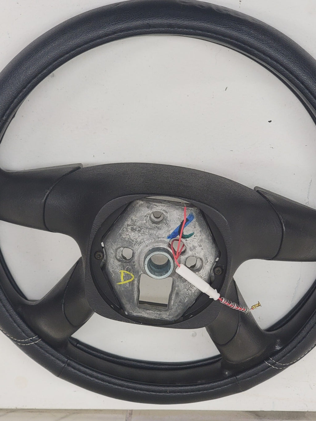 🔥03-06 SILVERADO SIERRA YUKON TAHOE SUBURBAN STEERING WHEEL LEATHER BLACK