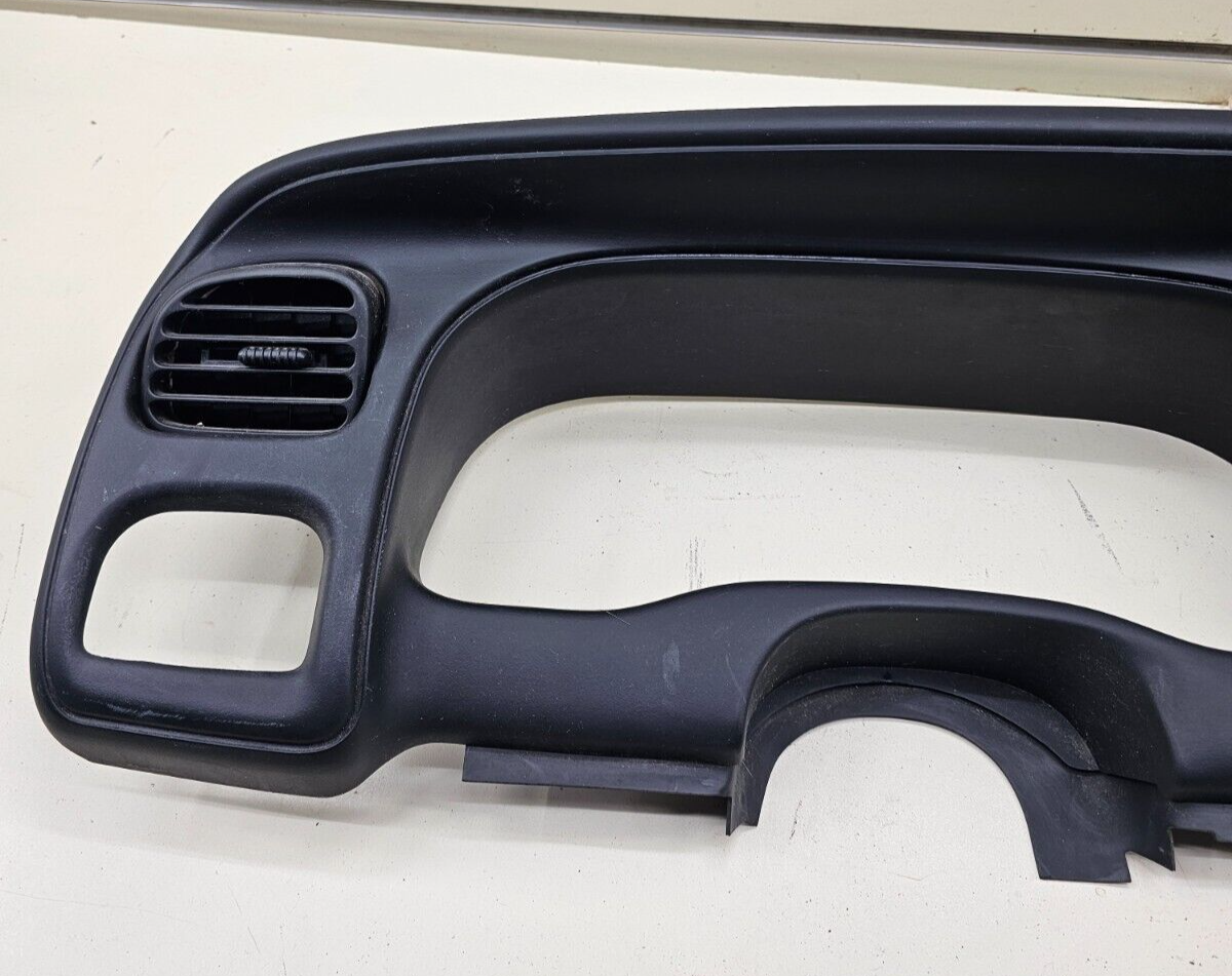 🔥97-00 Dodge Dakota Durango Dash Trim Gauge Instrument Cluster Bezel Black OEM