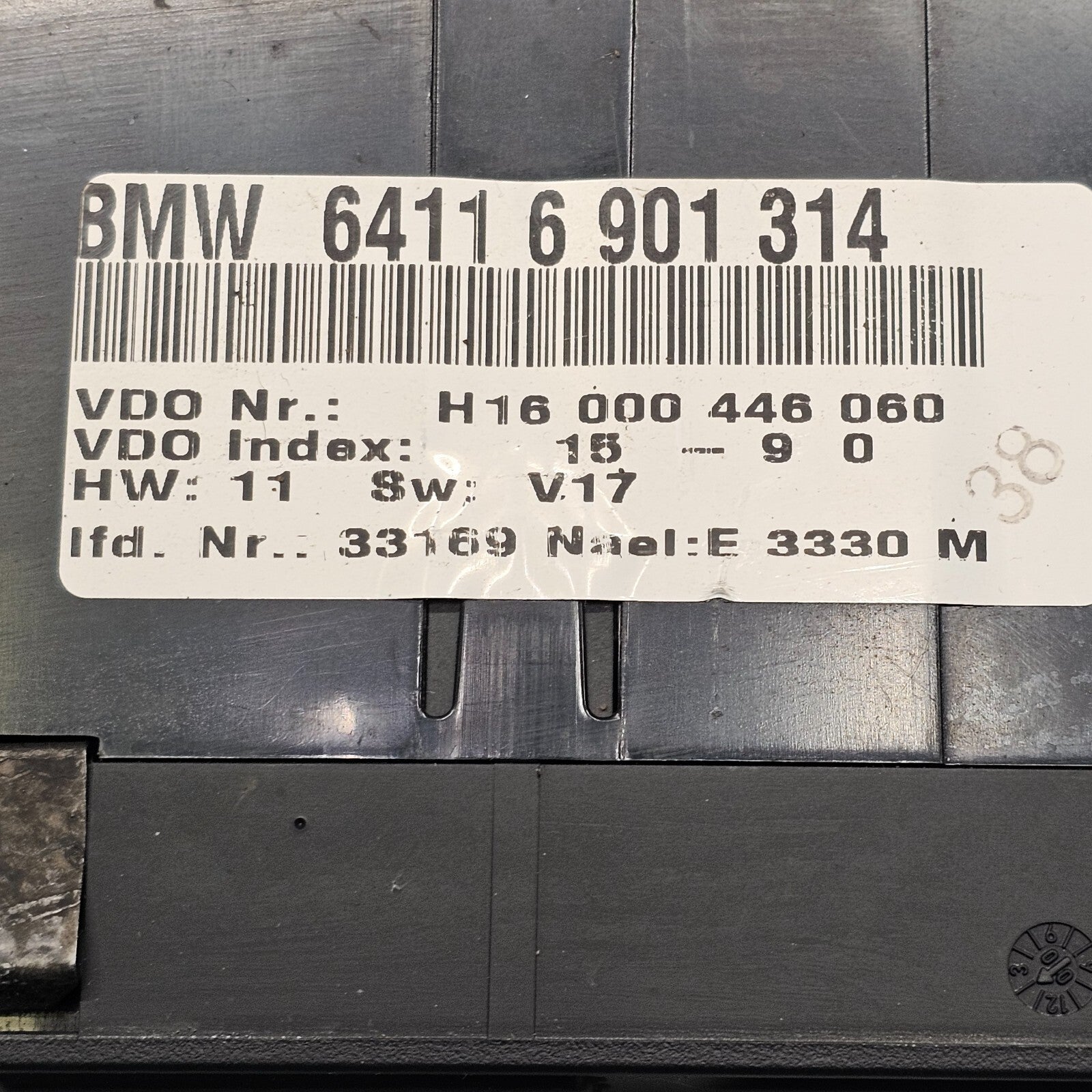 🔥95-01 BMW E38 740i 740iL 750iL DASH AC HEATER CLIMATE TEMPERATURE CONTROL OEM