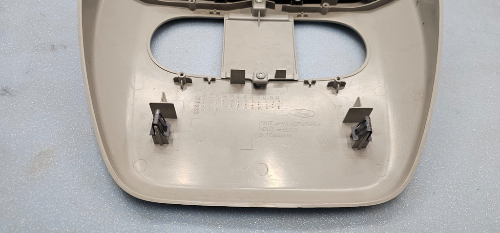 🔥04-08 Ford F-150 F150 Overhead Console DOME Light Lamp Roof🔴Storage GRAY 09