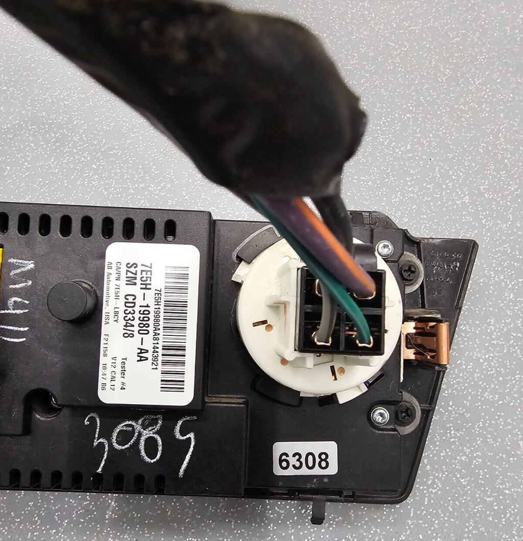 06-09 Ford Fusion Milan Dash Heater Temperature Climate Control Conditioner OEM