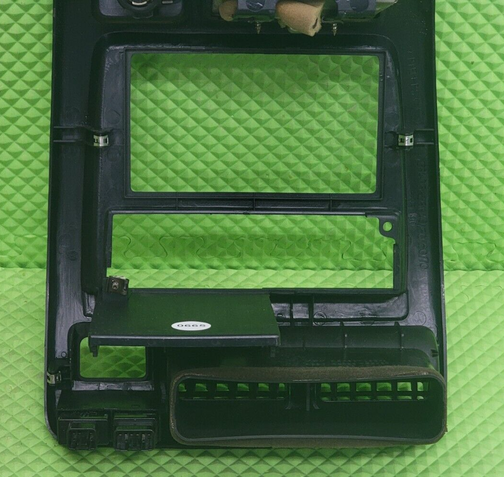 🔥96-99 Toyota 4Runner Center Dash Radio Stereo Display Climate Bezel Wood B56