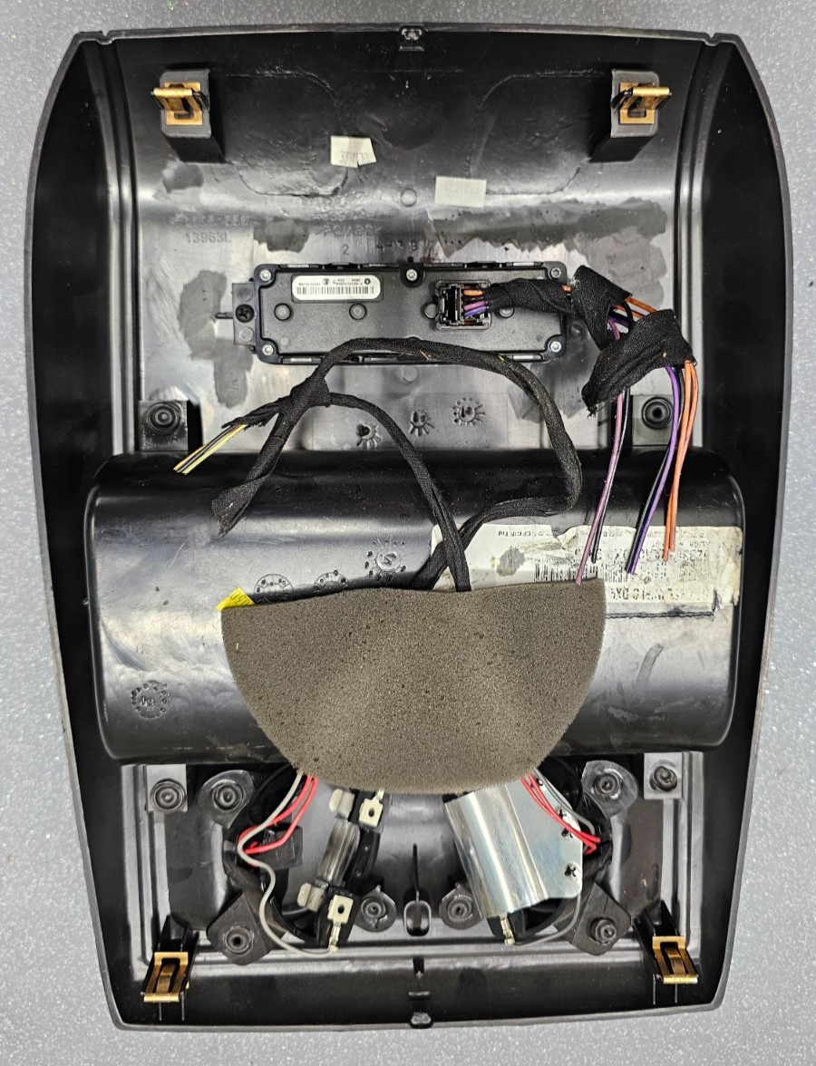 🔥08-16 Grand Caravan Town Country Overhead Console Dome Map Light Storage Black