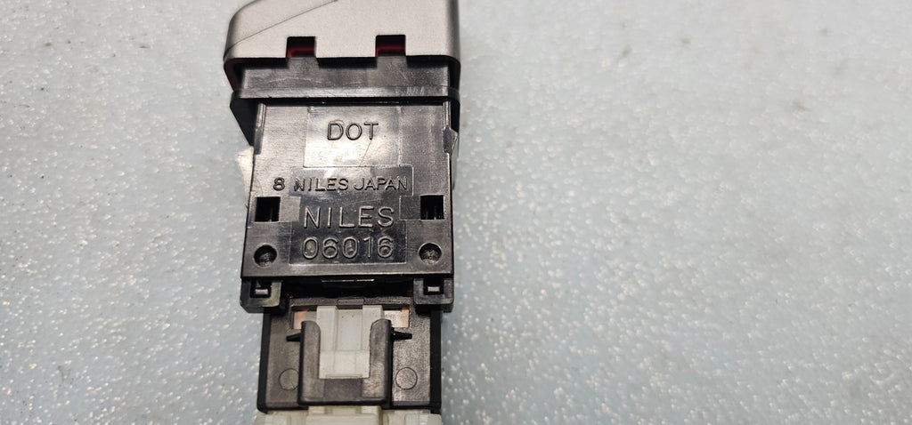 🔥03-08 Subaru Forester Emergency Light Hazard Switch Control Button Black OEM