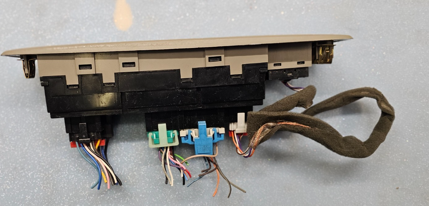 🔥02-05 GMC ENVOY DRIVER LEFT SIDE WINDOW SWITCH CONTROL MASTER POWER TAN OEM